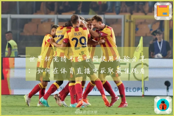 世界杯竞猜平台官网使用体验分享：如何在体育直播中获取最佳观看乐趣